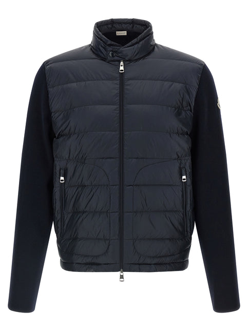 Moncler Blue Polyamide Cardigan