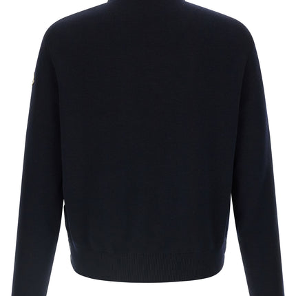 Moncler Blue Polyamide Cardigan