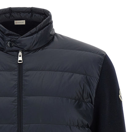 Moncler Blue Polyamide Cardigan