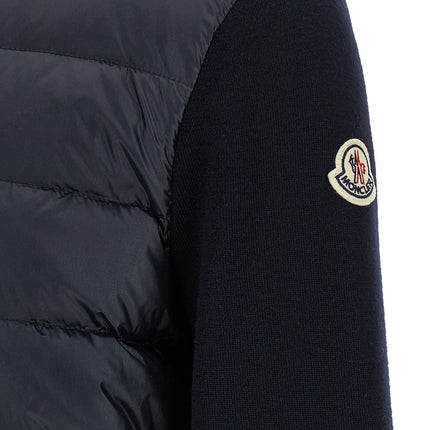 Moncler Blue Polyamide Cardigan