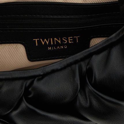Twinset Black Polyethylene Handbag
