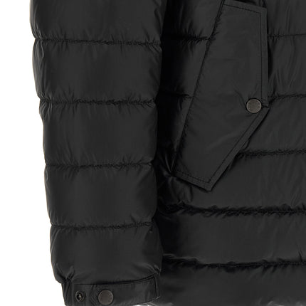 Moncler Black Polyamide Parka