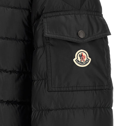 Moncler Black Polyamide Parka