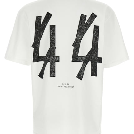 44 Label Group Bicolor Cotton T-Shirt