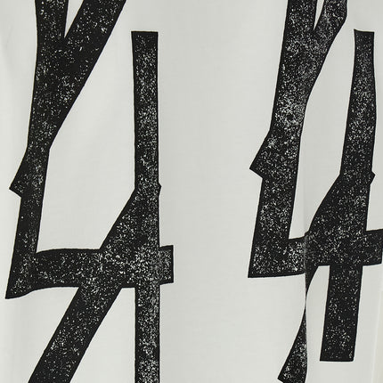 44 Label Group Bicolor Cotton T-Shirt