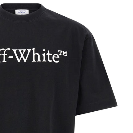 Off-White Bicolor Cotton T-Shirt