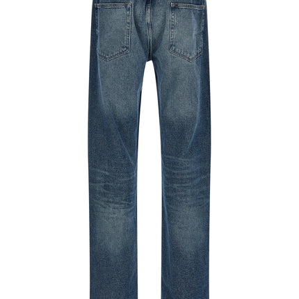 A.P.C. Blue Cotton Straight-Leg Jeans