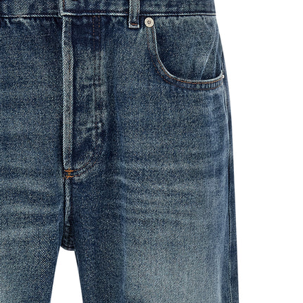 A.P.C. Blue Cotton Straight-Leg Jeans