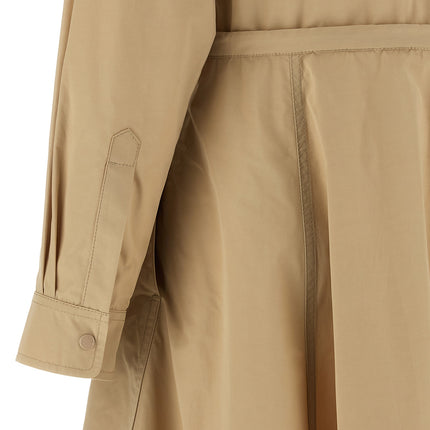 Moncler Beige Polyester Long Dress