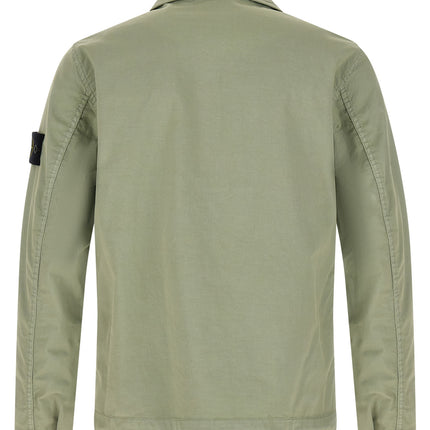 Stone Island Bicolor Cotton Blouse