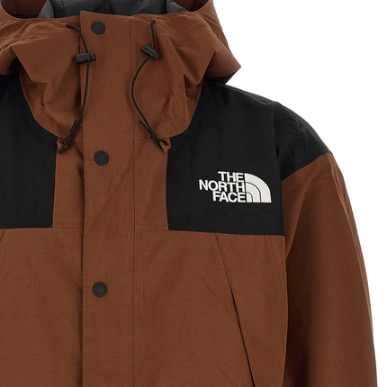 The North Face Brown Polyester Shell Jacket