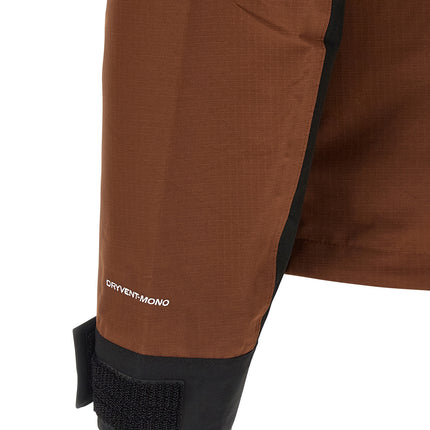 The North Face Brown Polyester Shell Jacket