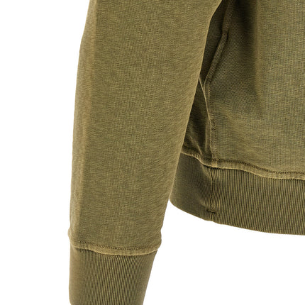 Stone Island Bicolor Cotton Sweatshirt