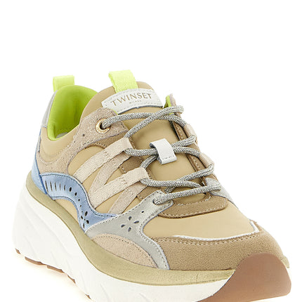 Twinset Multicolor Polyethylene Athletic Sneakers