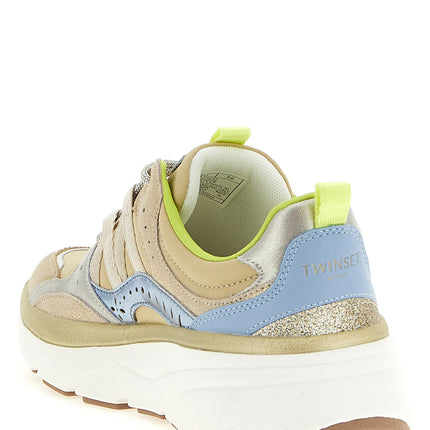Twinset Multicolor Polyethylene Athletic Sneakers