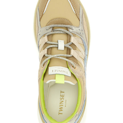 Twinset Multicolor Polyethylene Athletic Sneakers