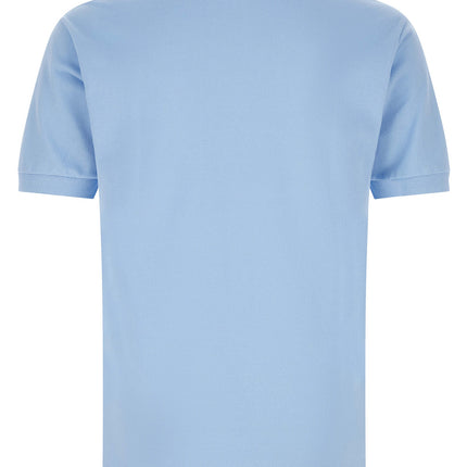 Lacoste Blue Cotton Polo Shirt