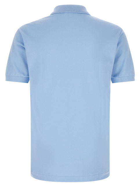 Lacoste Blue Cotton Polo Shirt