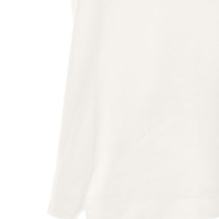 Lacoste White Cotton Polo Shirt