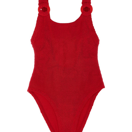 Hunza G Multicolor Polyamide One-Piece Swimsuit