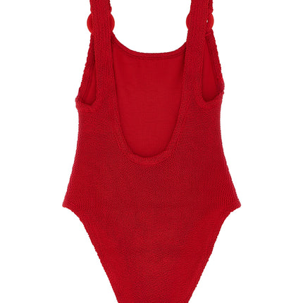 Hunza G Multicolor Polyamide One-Piece Swimsuit