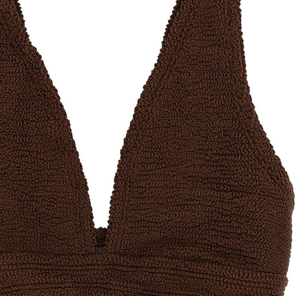 Hunza G Brown Polyamide Bikini