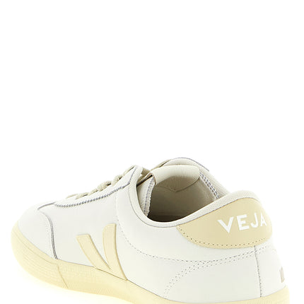 Veja White Calfskin Sneakers
