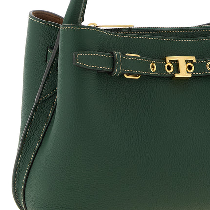 Tod's Bicolor Calfskin Handbag