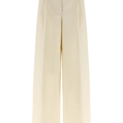 THELATEST White Cotton Casual Pants