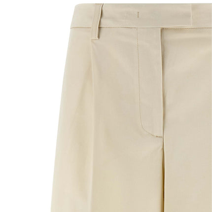 THELATEST White Cotton Casual Pants