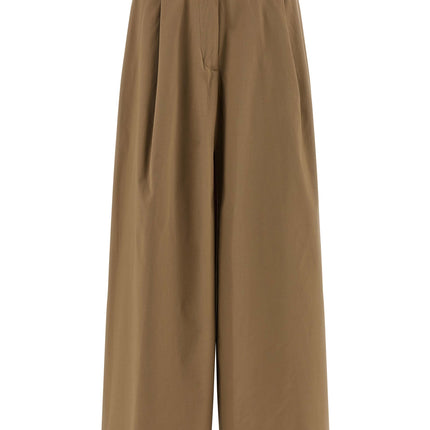 THELATEST Brown Cotton Mini Skirt