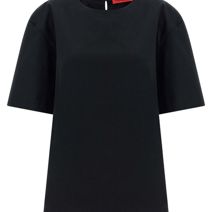 THELATEST Black Cotton T-Shirt