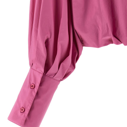 THELATEST Fuchsia Cotton Blouse