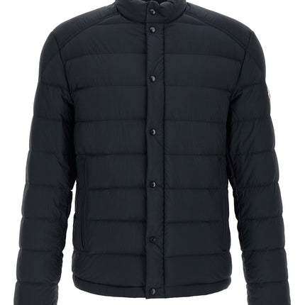 Moncler Blue Polyamide Full-Length Jacket