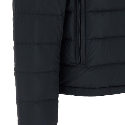 Moncler Blue Polyamide Full-Length Jacket
