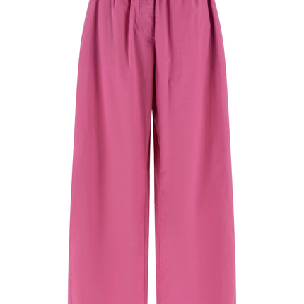 THELATEST Fuchsia Cotton Casual Pants