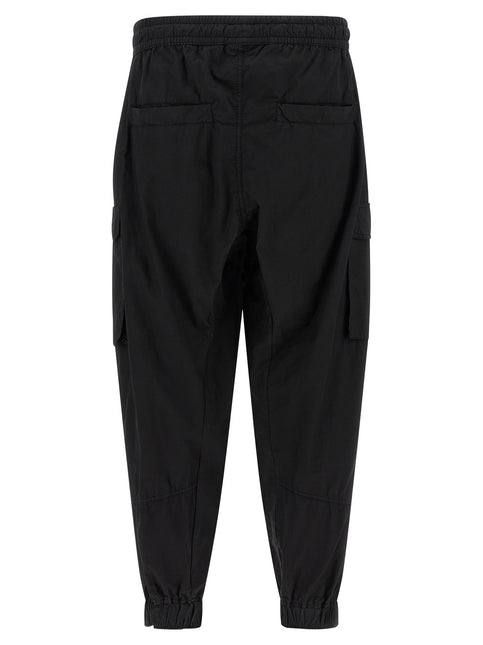Thom Krom Black Organic Cotton Cargo Pants