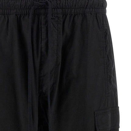 Thom Krom Black Organic Cotton Cargo Pants