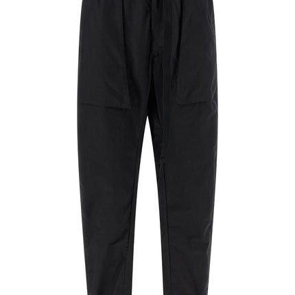 Thom Krom Black Cotton Athletic Pants