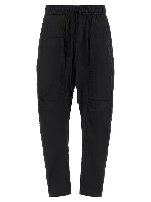 Thom Krom Black Cotton Casual Pants