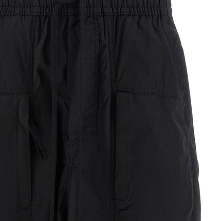 Thom Krom Black Cotton Casual Pants