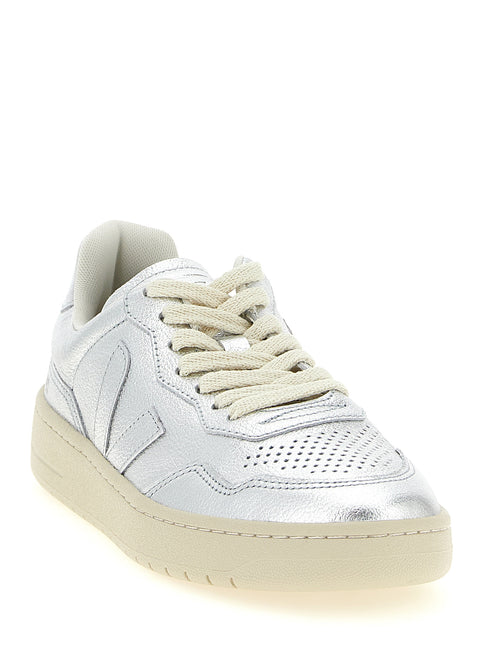 Veja Silver Genuine Leather Low Top Sneakers Veja