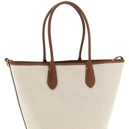 Polo Ralph Lauren Brown Cotton Tote Bag