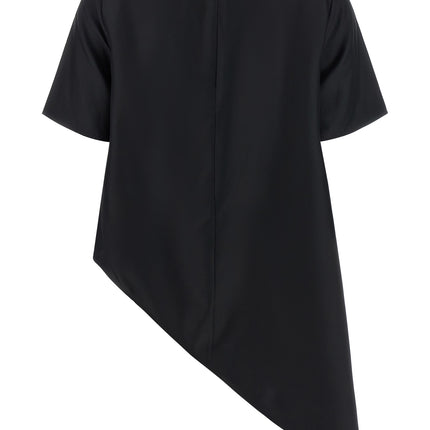 Loulou De Saison Black Silk Blouse