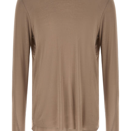Thom Krom Gray Viscose T-Shirt