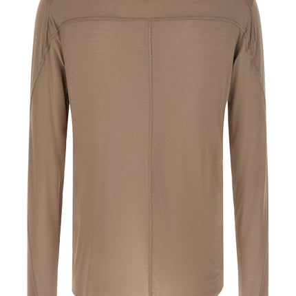 Thom Krom Gray Viscose T-Shirt
