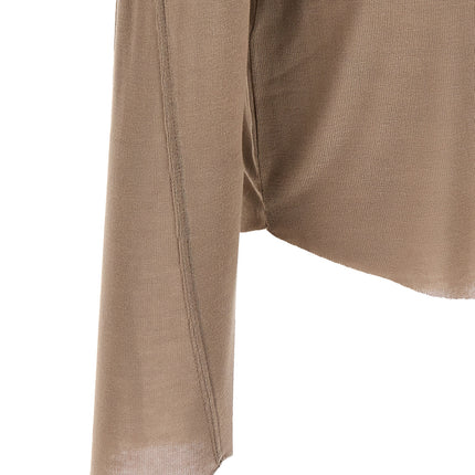Thom Krom Gray Viscose T-Shirt