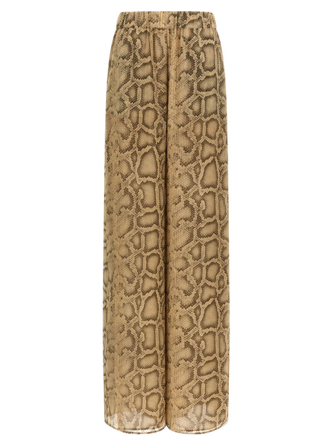 The Andamane Beige Polyester Pants