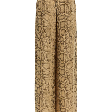 The Andamane Beige Polyester Pants