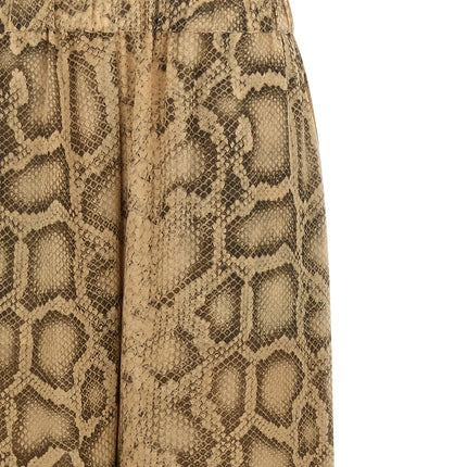 The Andamane Beige Polyester Pants
